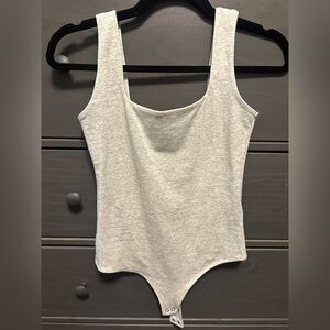 Abercrombie & Fitch Light Gray Shapewear Bodysuit